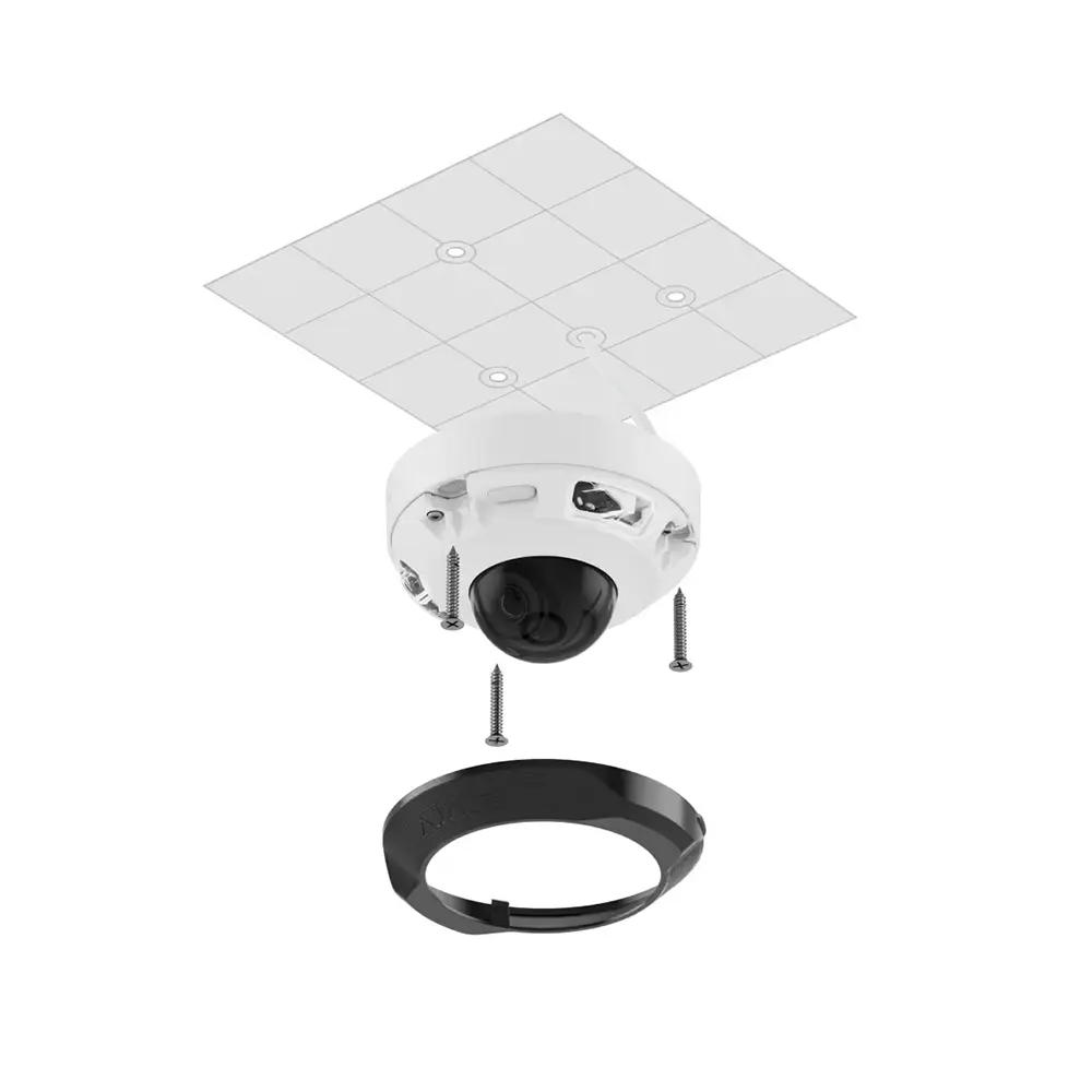 IP-видеокамера Ajax DomeCam Mini 5МП (2.8мм) White - Фото 6